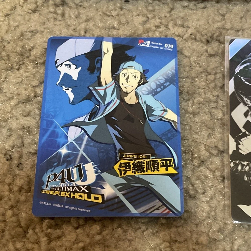 PS3 Persona 4 The Ultimax Ultra Suplex Hold Limited Edition  + Trading Card Japa